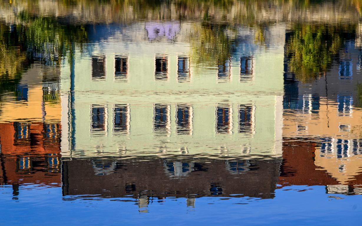 Spiegelung in der Donau