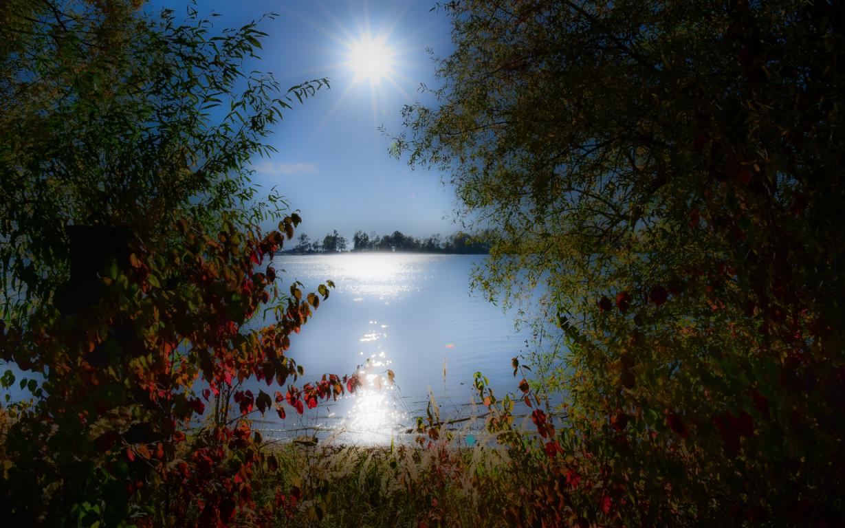 sonnige Stelle