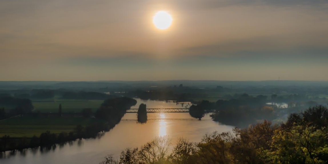 Flussbett der Donau