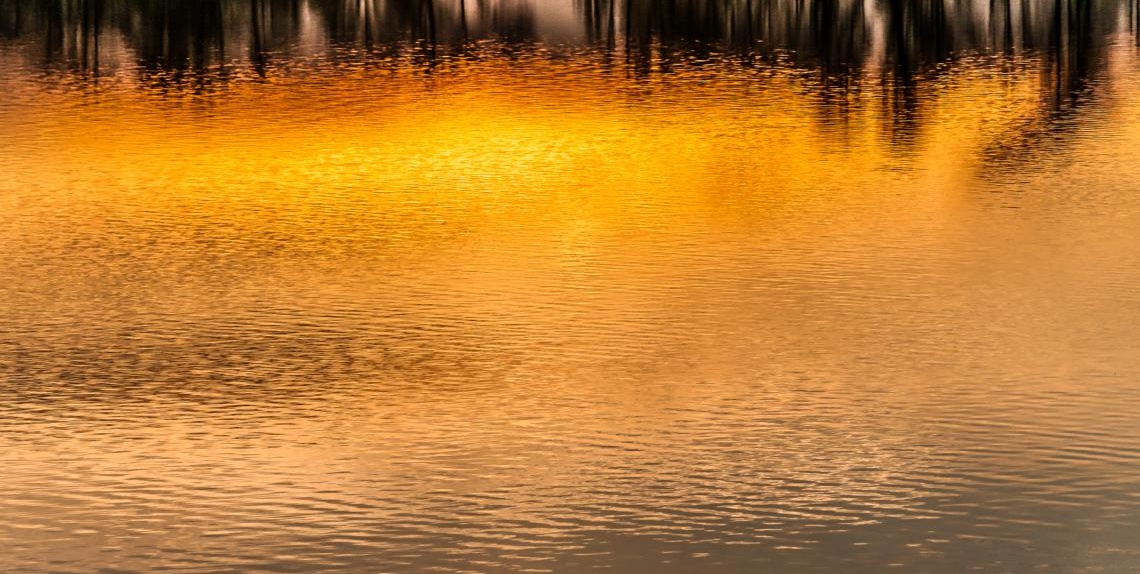 Abendsonne Spiegelung