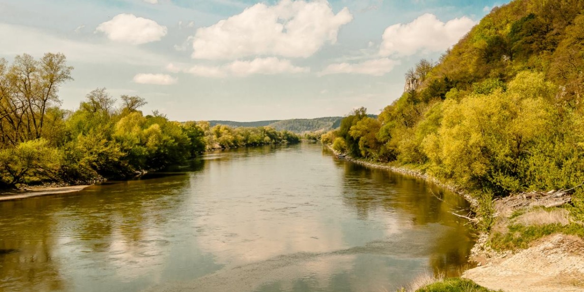 Donau in Bad Abbach